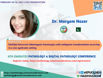 Dr. Maryam Nazar_6th Emirates Pathology & Digital Pathology Conference