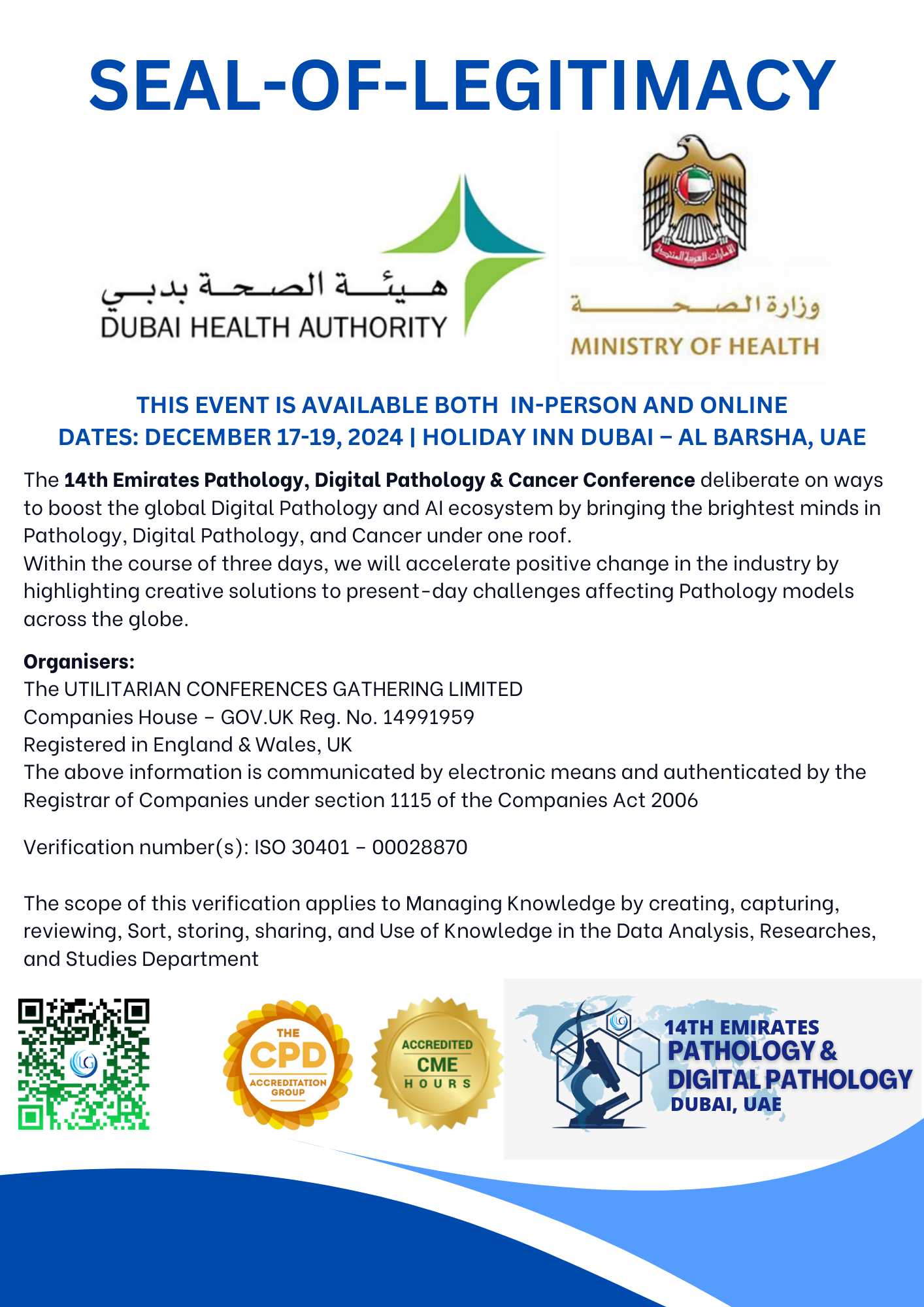 14th Emirates Pathology, Digital Pathology & Cancer Conference__